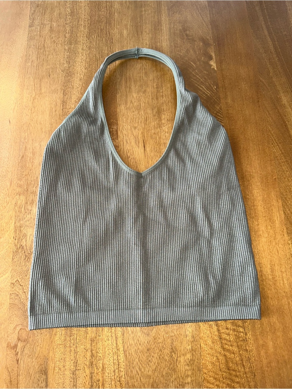 Army Green Halter Tank Top - Urban Outfitters (Out From Under)